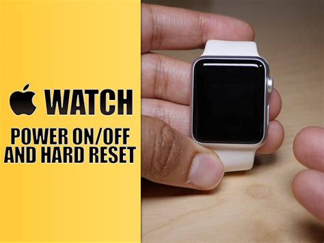 apple watch turn off|apple watch will not reset.